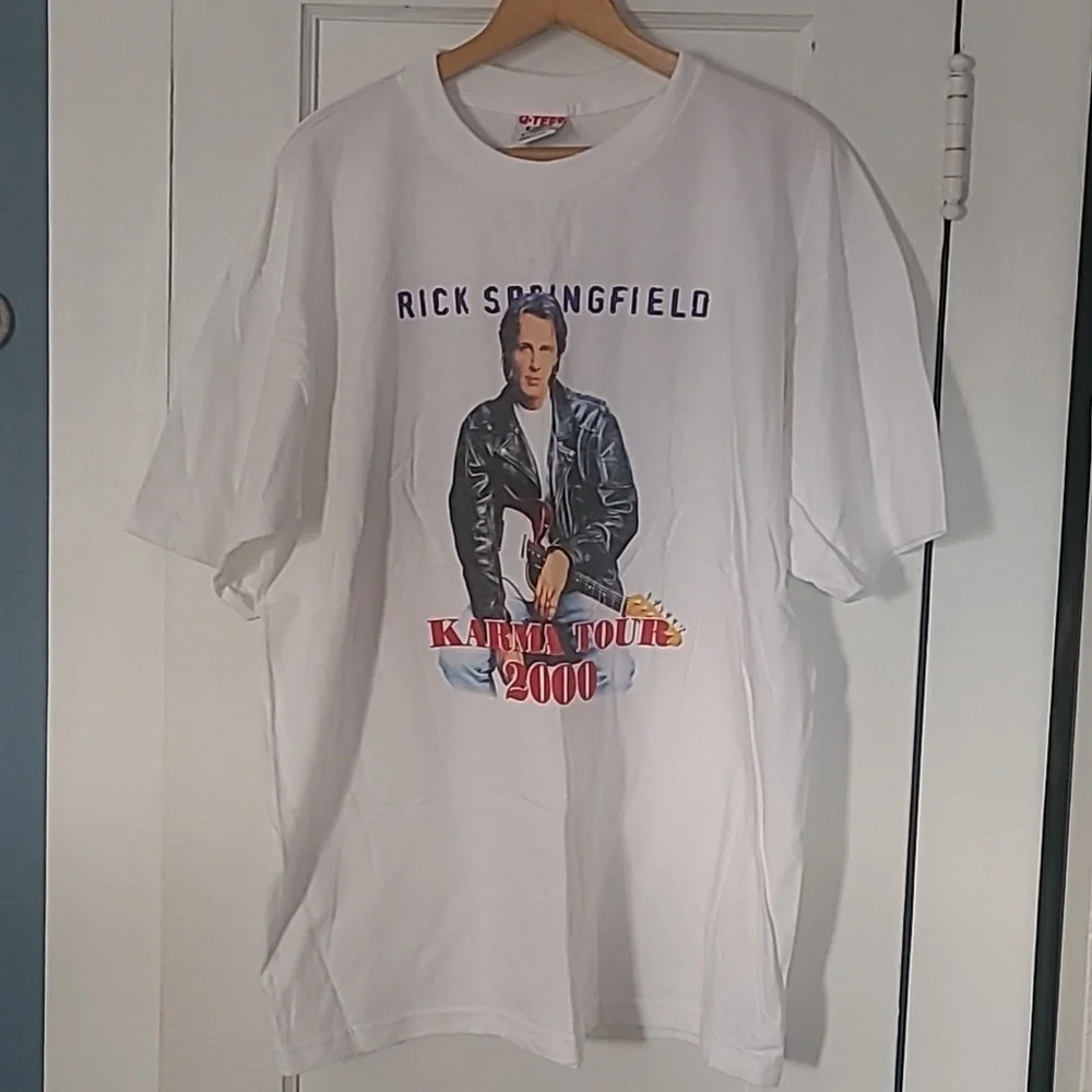 Rick Springfield Concert tee - Picture 1 of 5